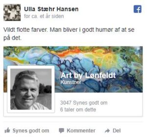 Facebook review Ulla Hansen