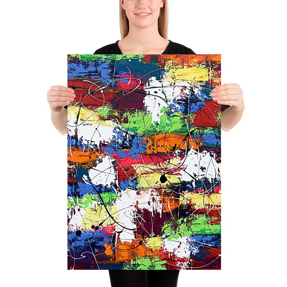 Kunstplakat Vibrant Moor I 50x70 cm
