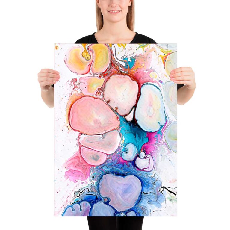 kunst plakater til væggen i soveværelset Alleviate III 50x70 cm