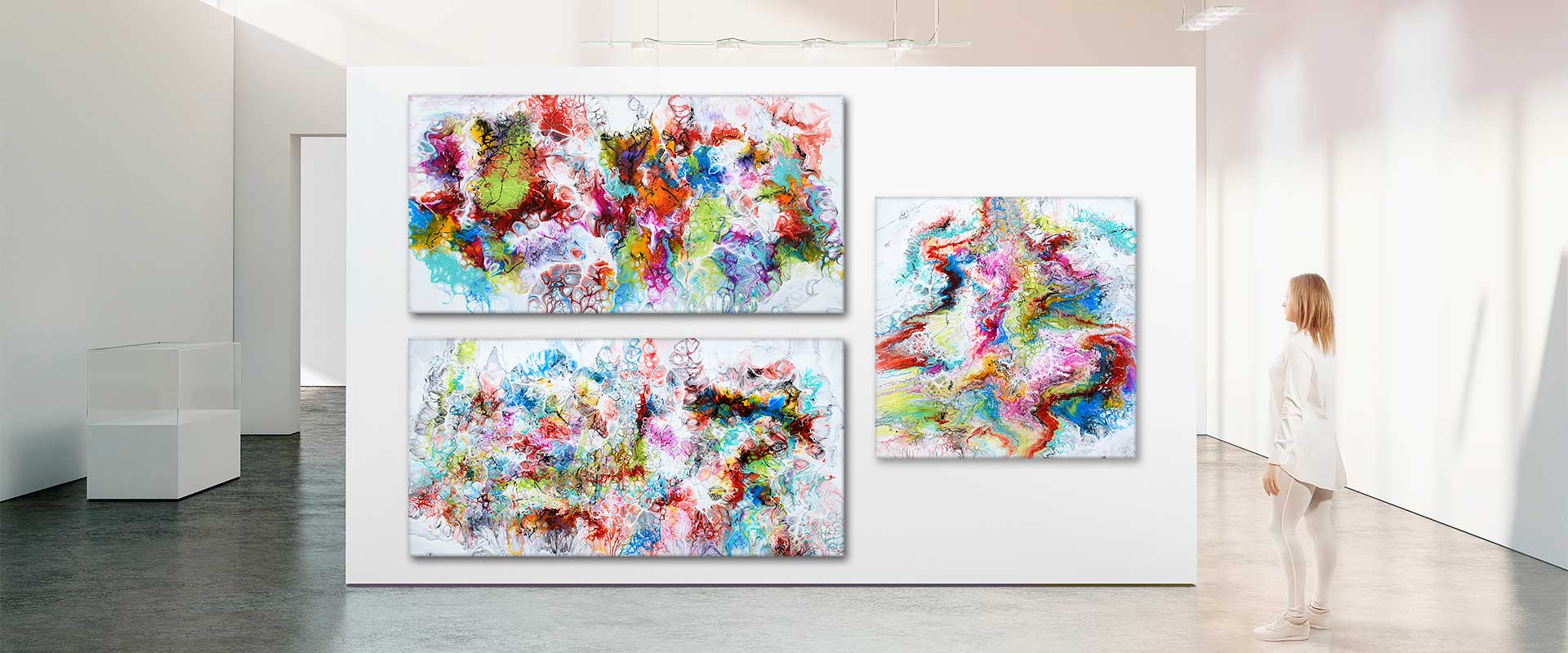 Udstillinger af kunstner Michael Lønfeldt - Art by Lønfeldt