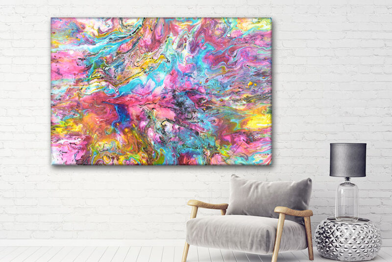 Dansk kunst på lærred