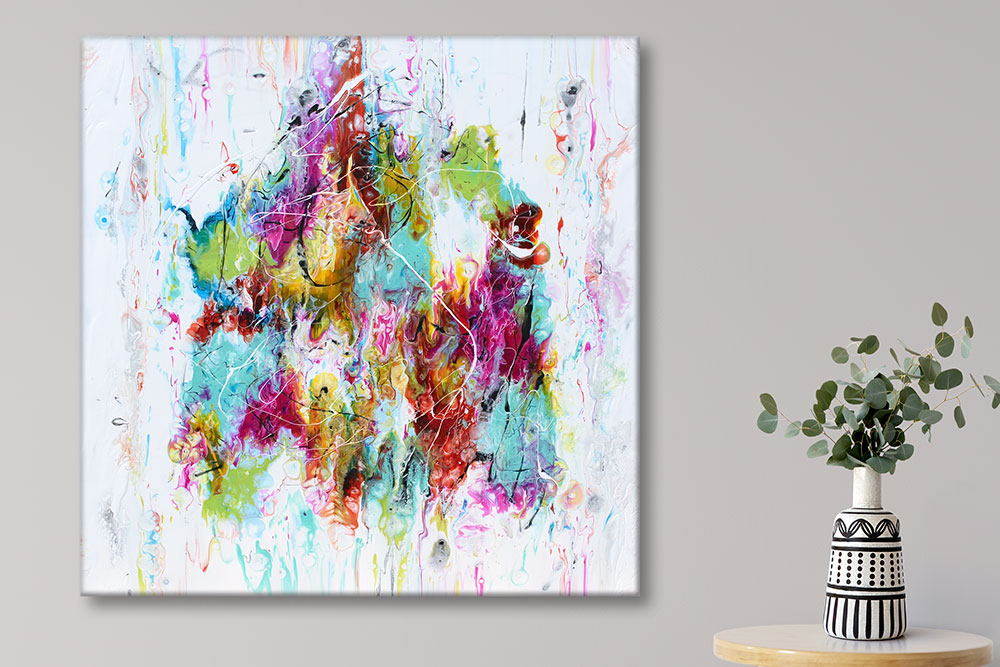 Køb abstrakte malerier online på nettet