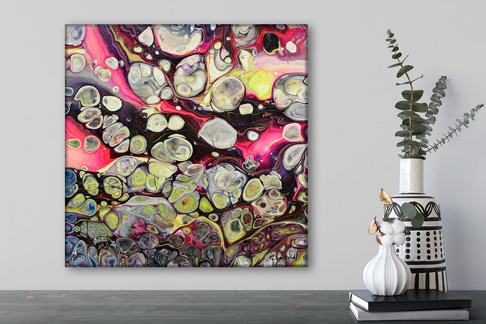 Flotte malerier med moderne farver