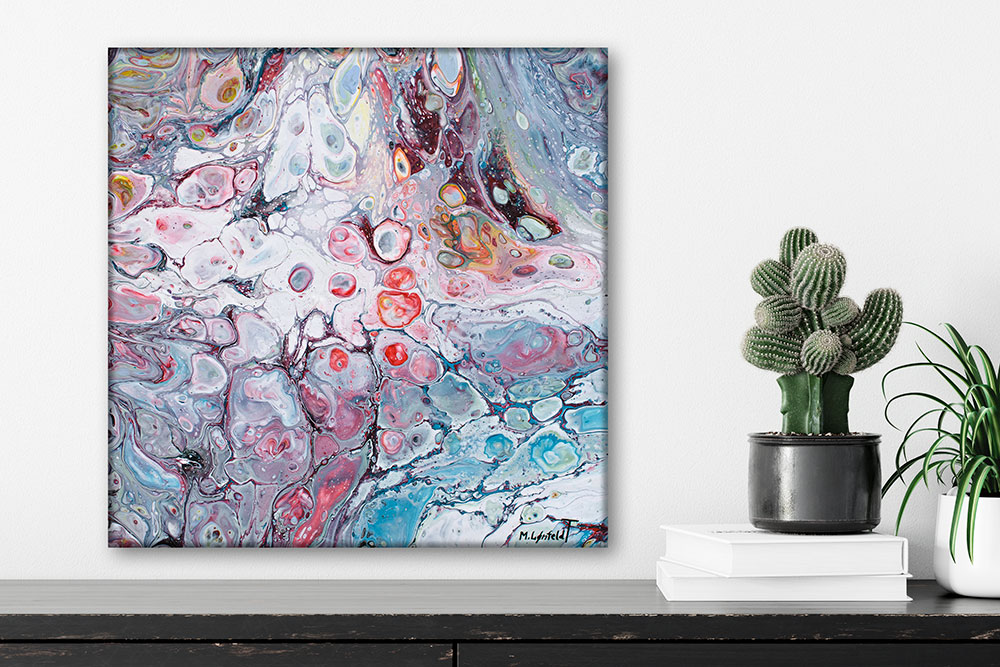 Moderne abstrakte malerier