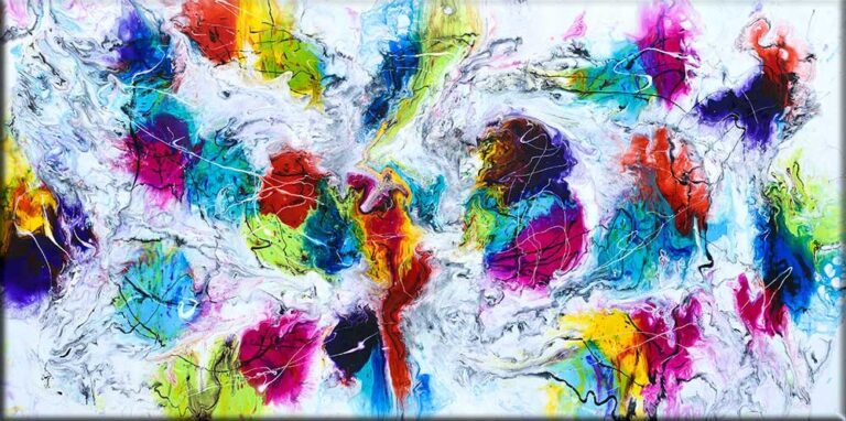 Mellow II &ndash; kunst maleri