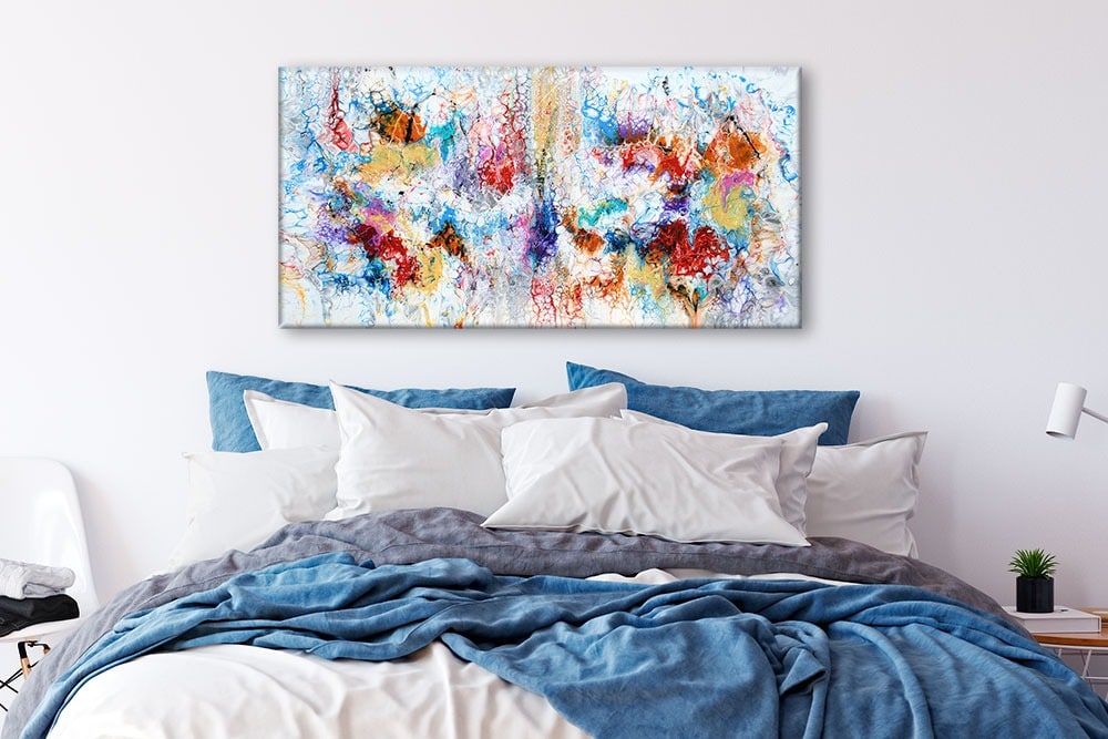 Kunstmaleri i moderne stil til soveværelset Unbound IV 70x140 cm