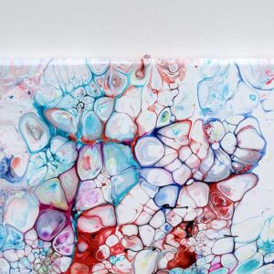 Maleri abstrakt motiv med moderne kunst Prime V 80x80 cm