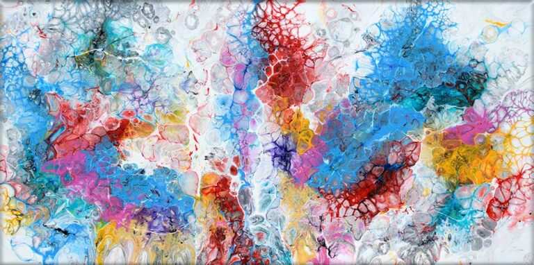 Unbound II &ndash; moderne akrylmaleri