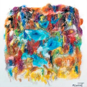 Nature Colors II – farverigt maleri