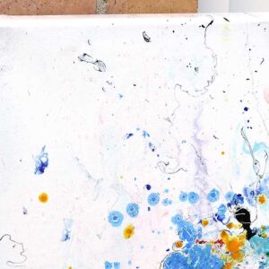 Detaljer af stort billede Eruption I 100x200 cm