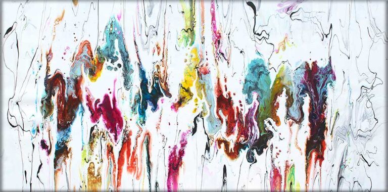 Alloy III &ndash; stort maleri til hjemmet