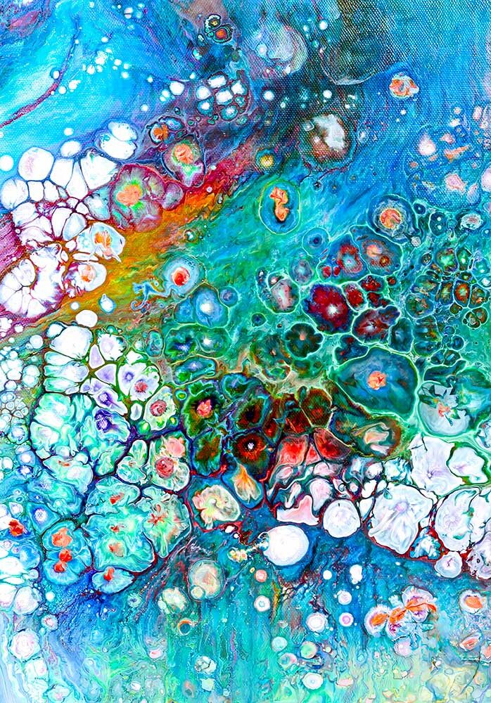 Kunstplakat moderne Serenity I