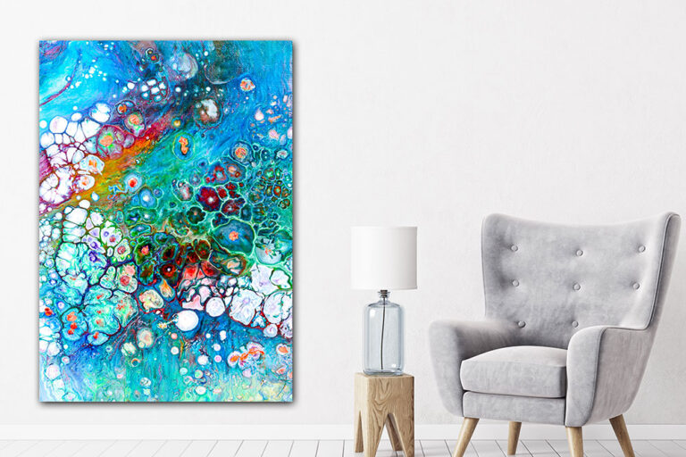 Kunstplakat moderne til hjemmet Serenity I