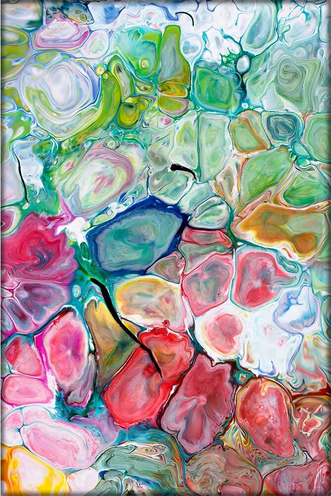 L&aelig;rredsbillede farverigt Prime V