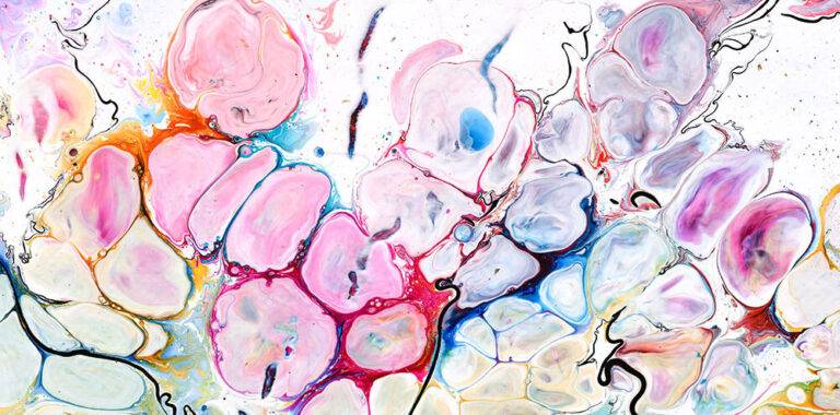 Moderne stor plakat Alleviate VII