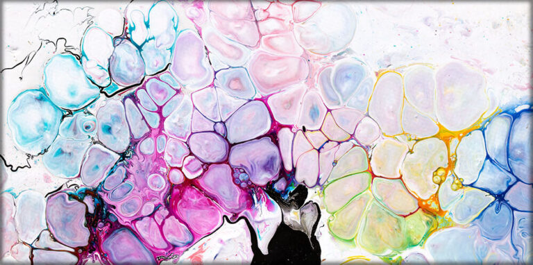 Moderne tryk p&aring; canvas Moments VI