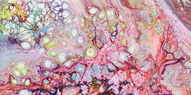 Stor pink plakat Passion III