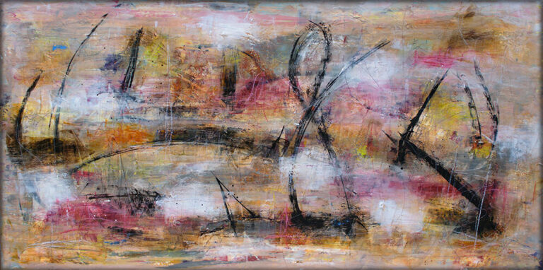 Dust I &ndash; flot abstrakt maleri