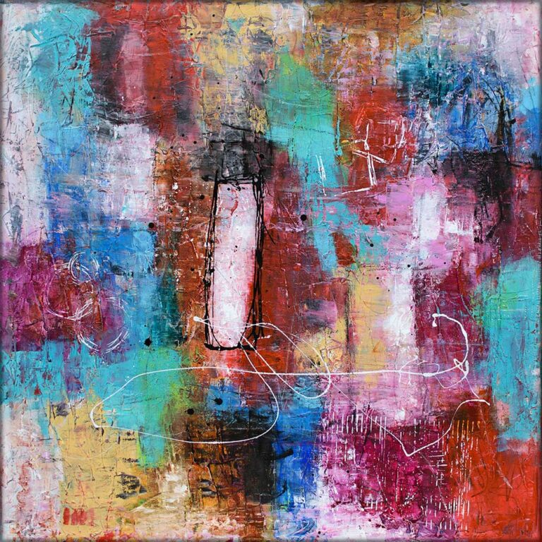 Abstrakt kunstmaleri Daylight II