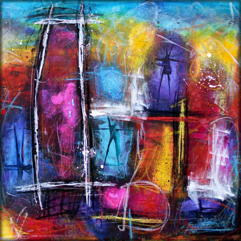 Moderne kunst lærredstryk Faith II