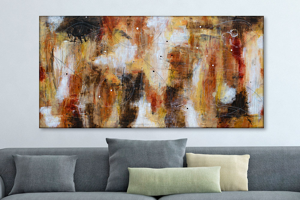Kunstmaleri 70x140 cm