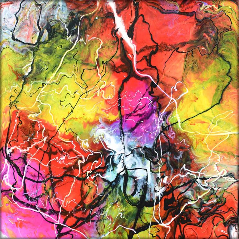 Lille maleri med kunst Amaze IV