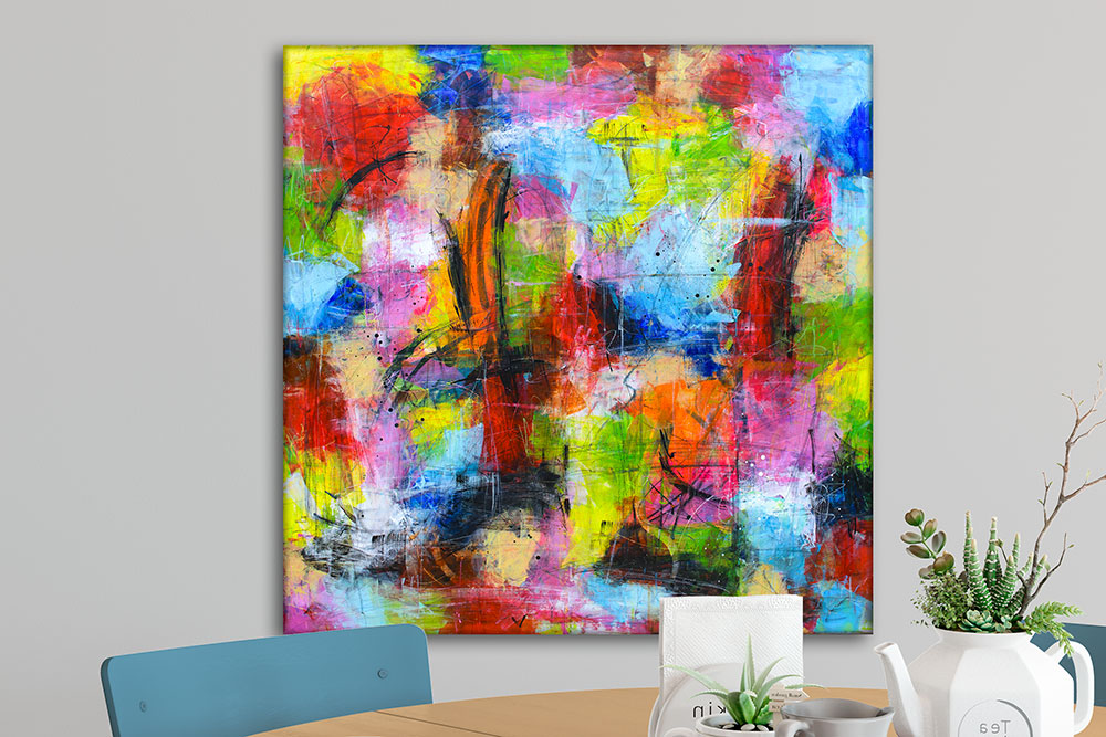 Maleri 100x100 cm