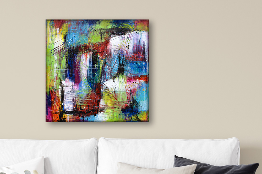 Maleri 40x40 cm