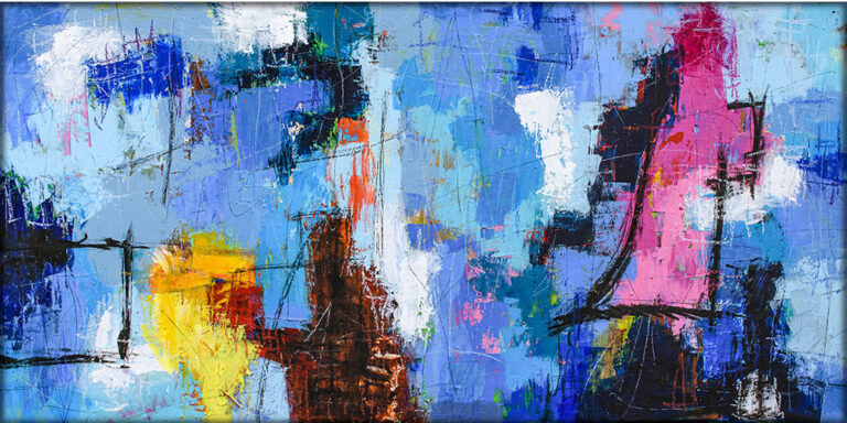 Alliance II &ndash; bl&aring;t maleri