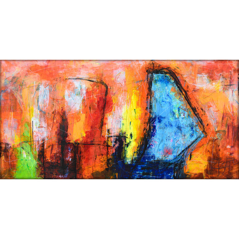 Orange maleri Alliance III