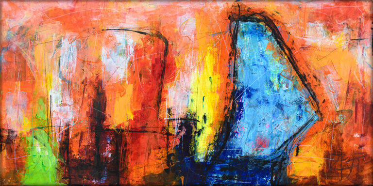 Alliance III &ndash; orange maleri