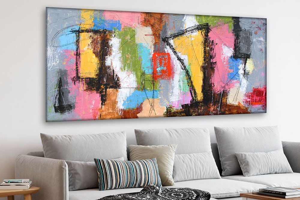 malerier 100x200 cm kunst Michael Lønfeldt