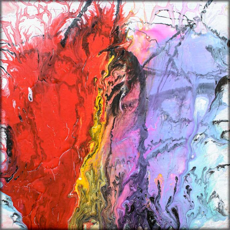 Kunstmaleri Fluctuation II
