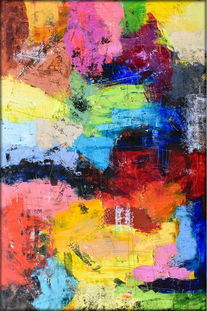 Truth I &ndash; stort abstrakt maleri