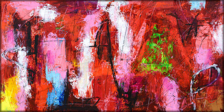 L&aelig;rredsprint kunst Heat I