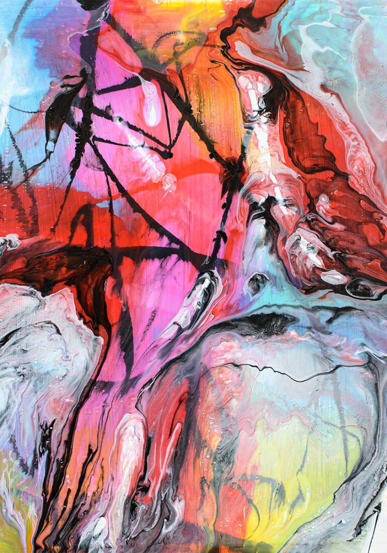 Evolve II - plakat kunst abstrakt