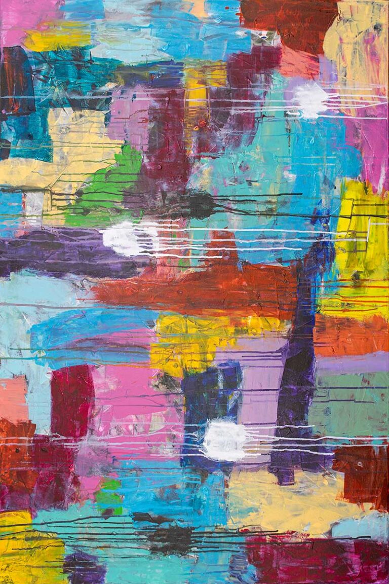 Liberate II maleri med kunst i moderne stil