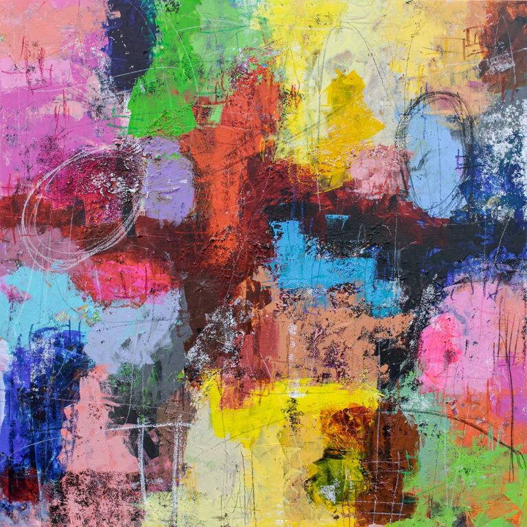 Moderne maleri der tilfører energi uden at virke overvældende