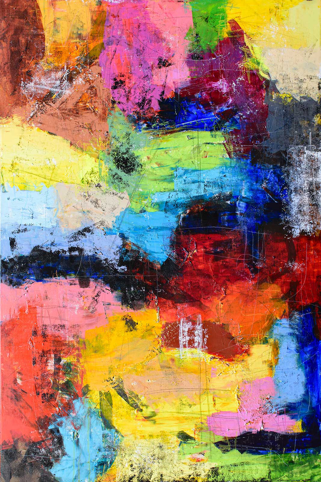 Originale håndmalede malerier til moderne hjem