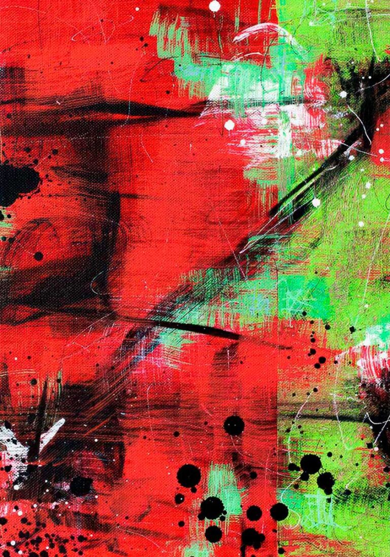 Ease II - r&oslash;d stor plakat