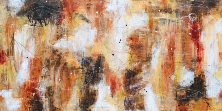 Adept I - stor plakat i brune farver