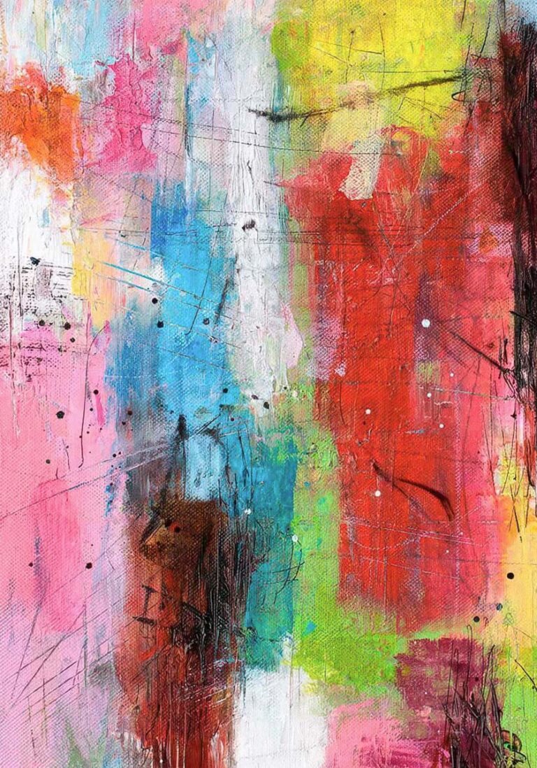 Eclectic II - kunstplakat abstrakt