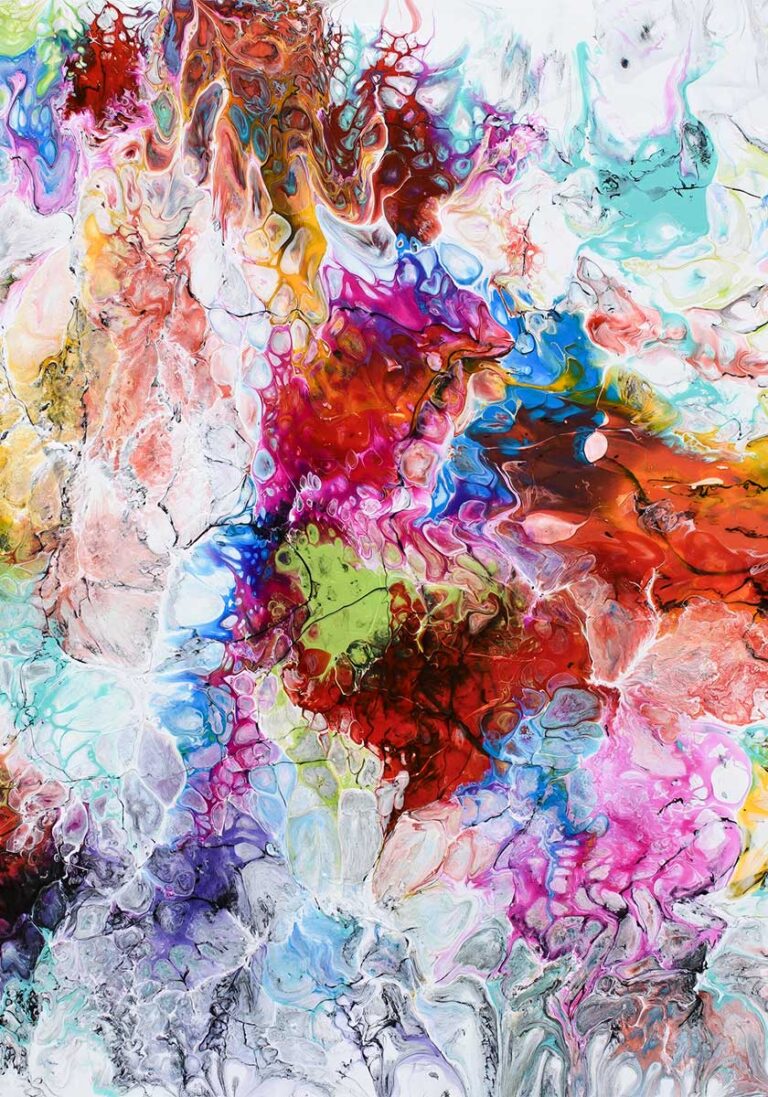 Fusion VIII - plakat moderne kunst