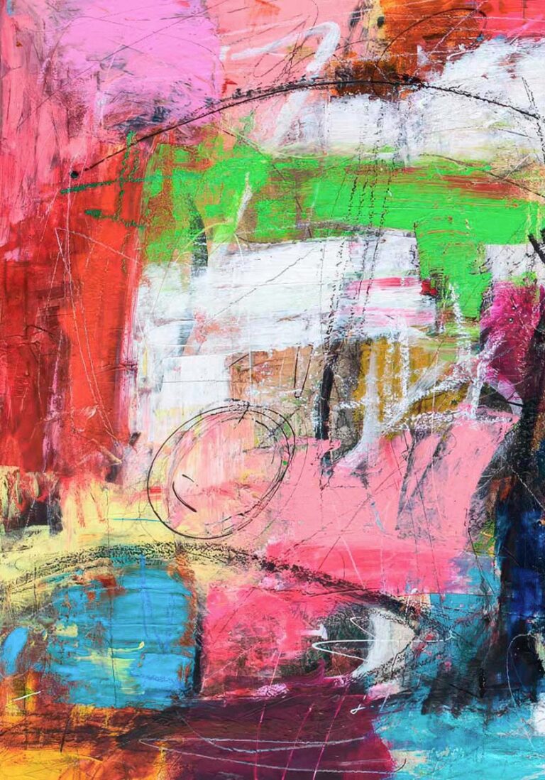 Plakater til væggen i hjemmet med farver, balance og tydeligt kunstnerisk udtryk på væggene