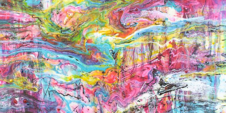 Shades IX - stor plakat abstrakt