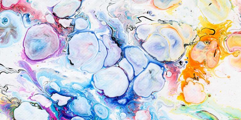 Store plakater 100 x 200 cm til brede vægge i stuen med abstrakte motiver og panoramaformat