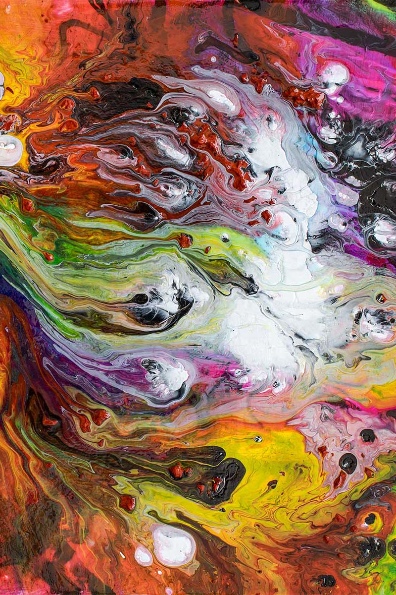 Burst V - canvas billede til stuen