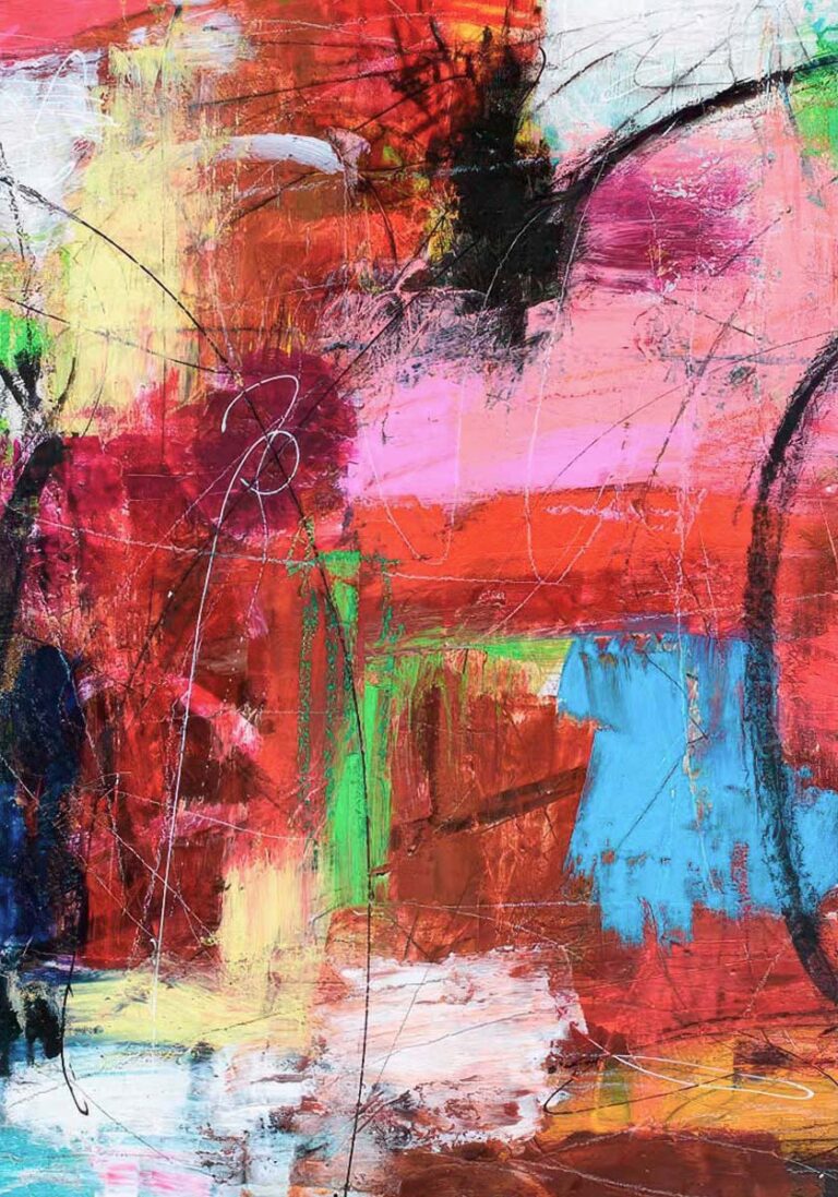 Passion V - stor kunst plakat