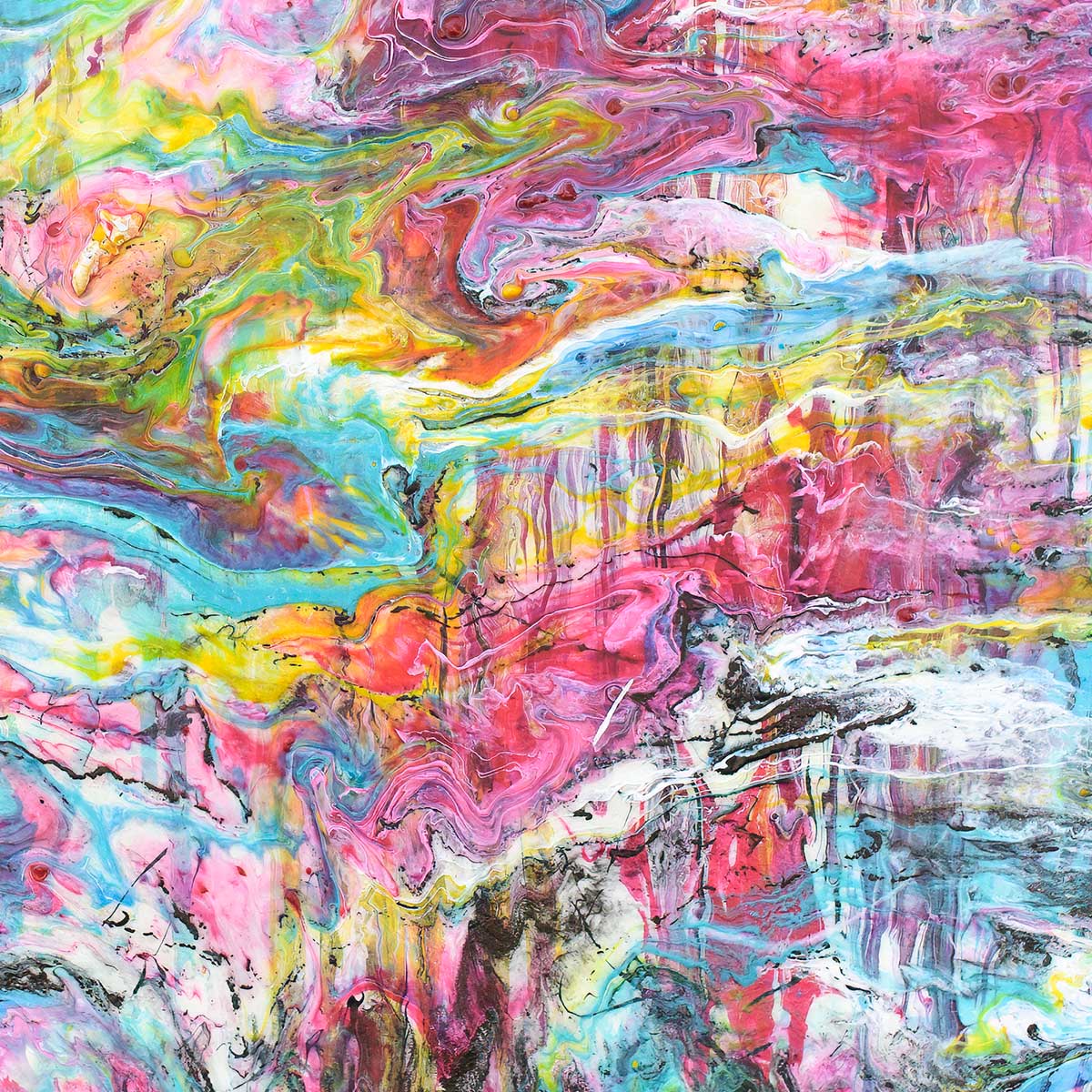 Shades VIII - flot moderne canvas billede